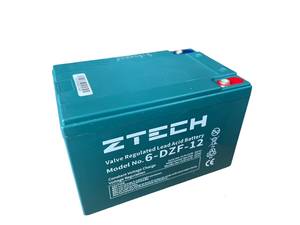 ZTECH 6-DZF-12 akkumulátor